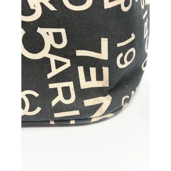 Chanel Vanity Case 31 Rue Cambon Paris Canvas Black & White 2 Way Vintage Y2K - Picture 8 of 16